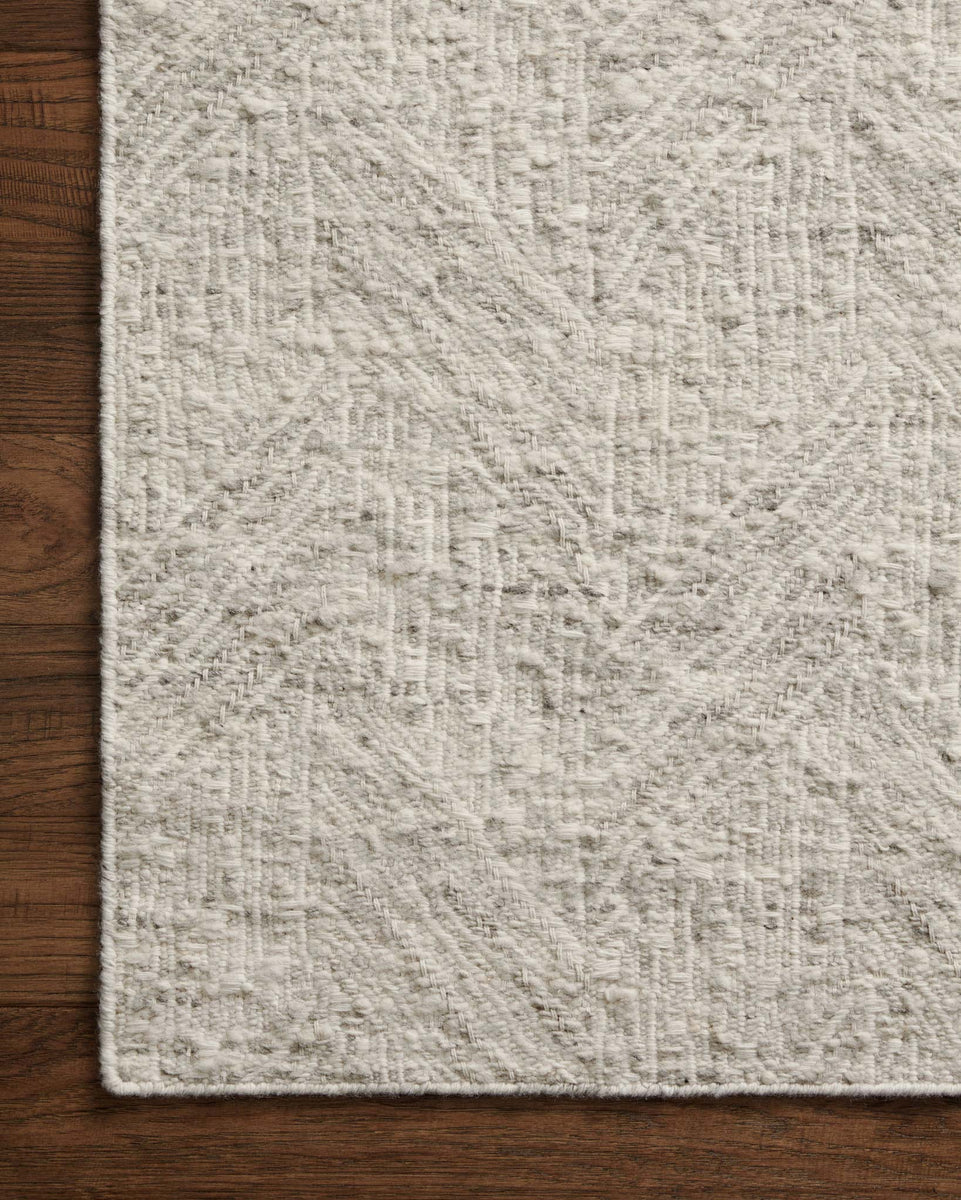 RAV-01 SILVER / IVORY | Loloi Rugs
