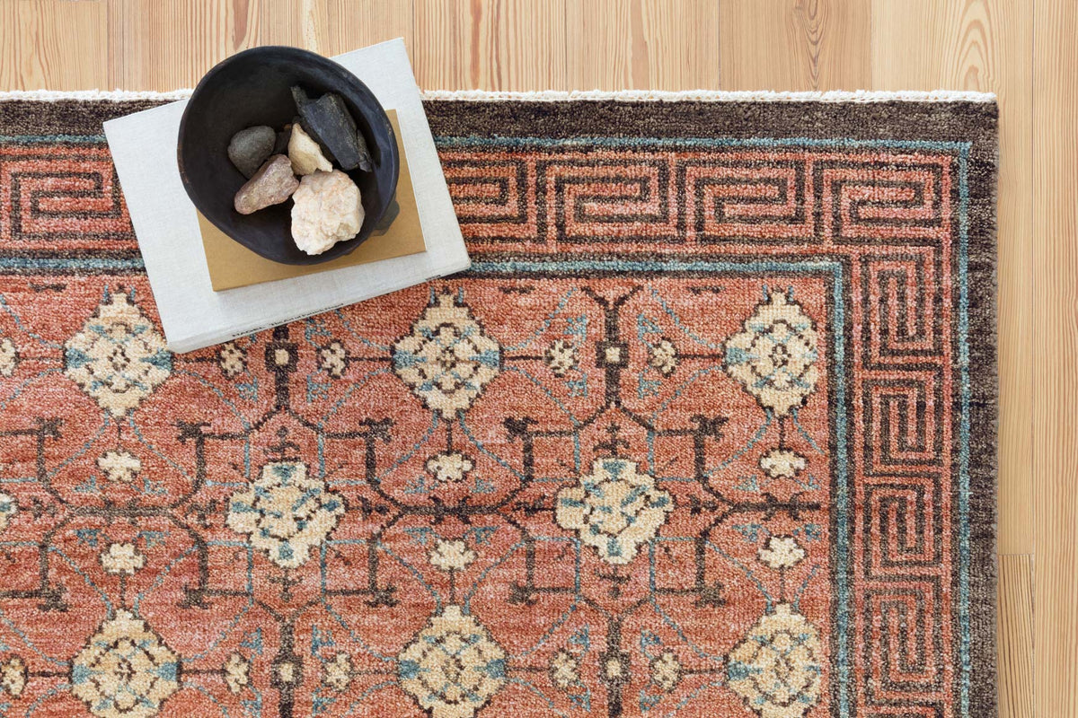 REI-01 DUSTY RED / DUSTY RED | Loloi Rugs