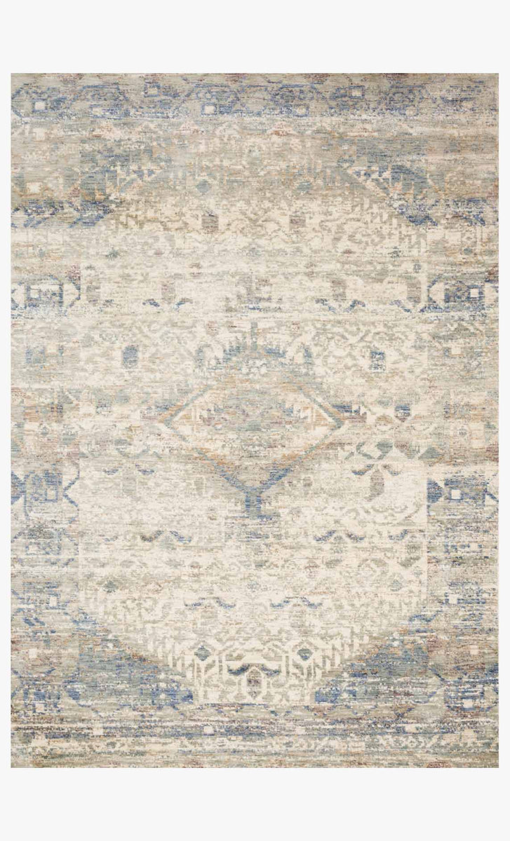 REV-06 IVORY / BLUE | Loloi Rugs