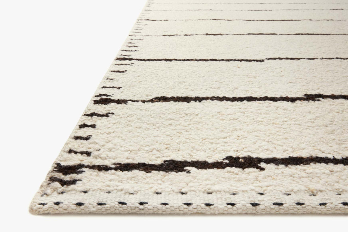 ROM-05 IVORY / BLACK | Loloi Rugs