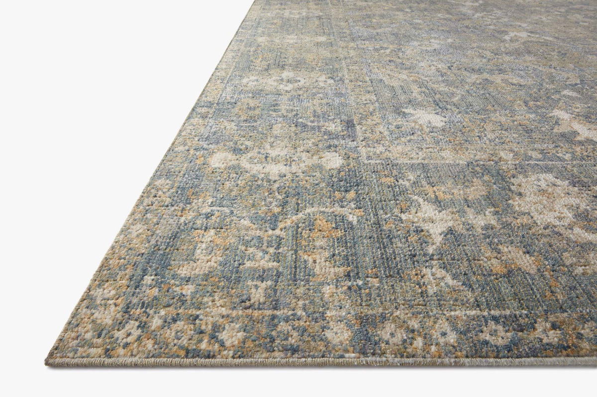 ROE-03 CJ SAND / LAGOON | Loloi Rugs