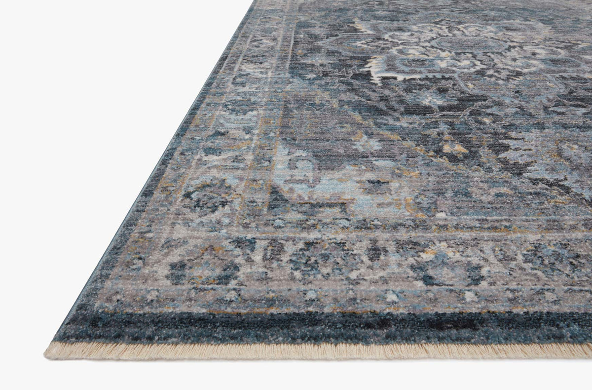 SAM-01 DENIM / GREY | Loloi Rugs