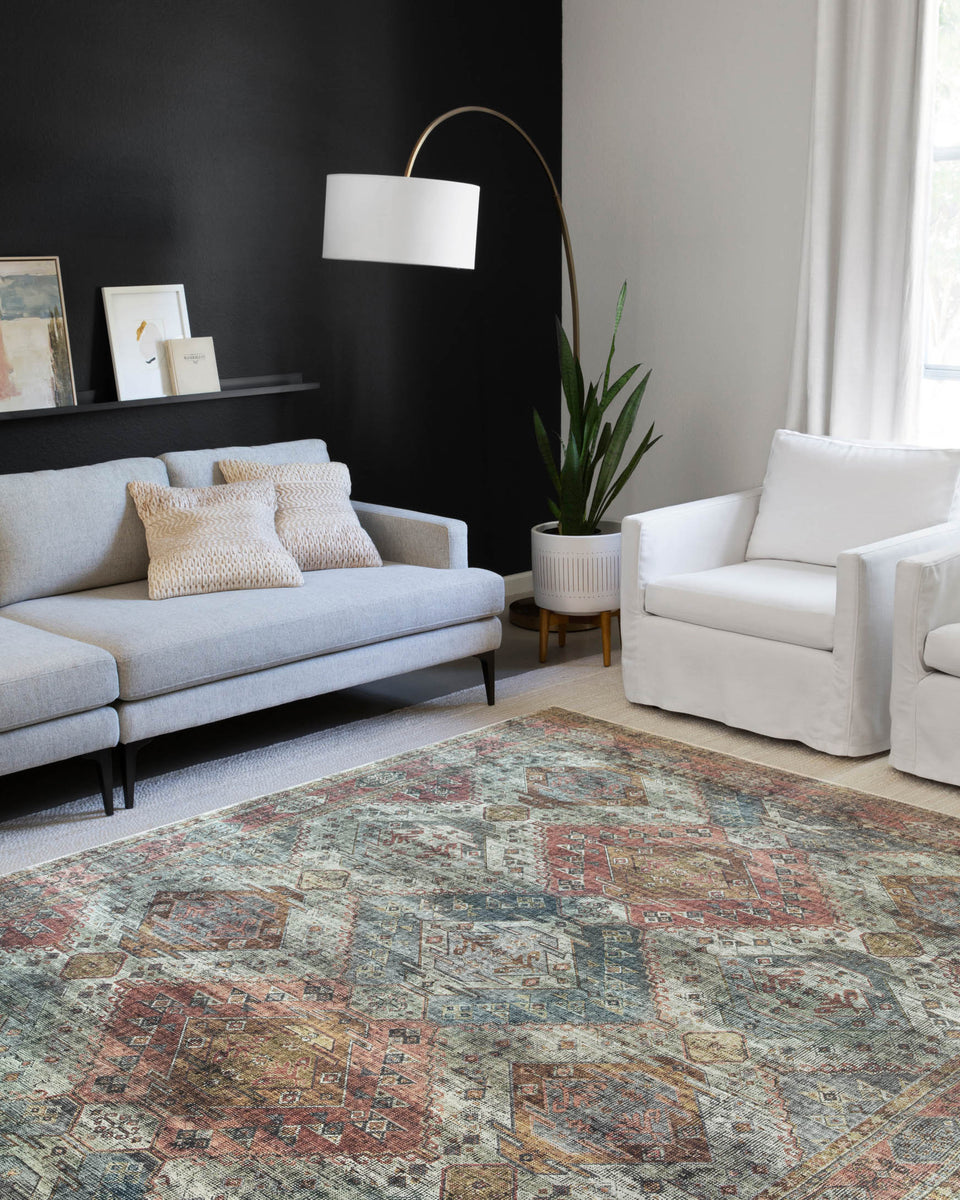SKY-06 APRICOT / MIST | Loloi Rugs