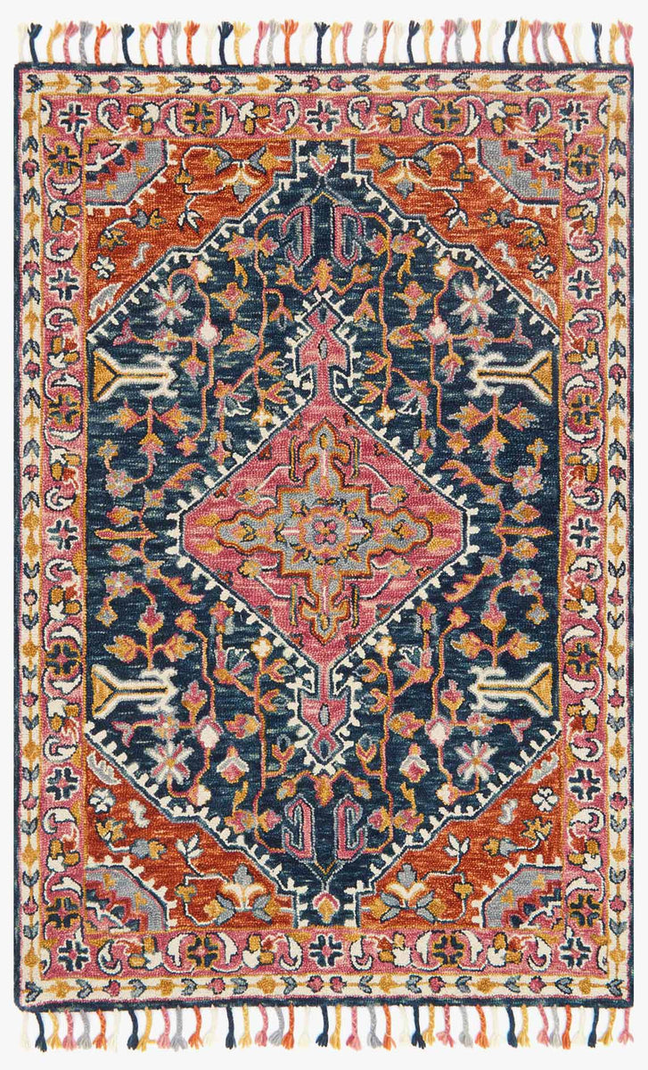 ZR-01 NAVY / MULTI | Loloi Rugs