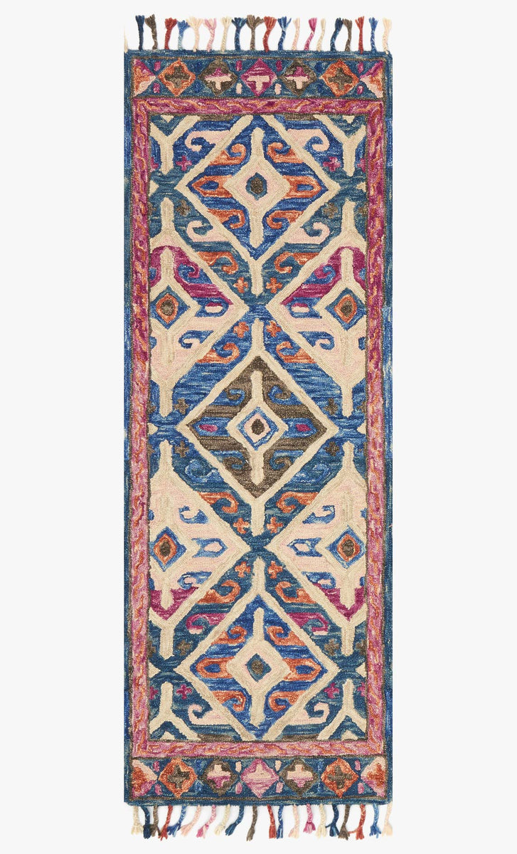 ZR-04 DENIM / MULTI | Loloi Rugs