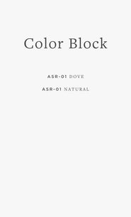 ASR-01 AL COLOR BLOCK / 01