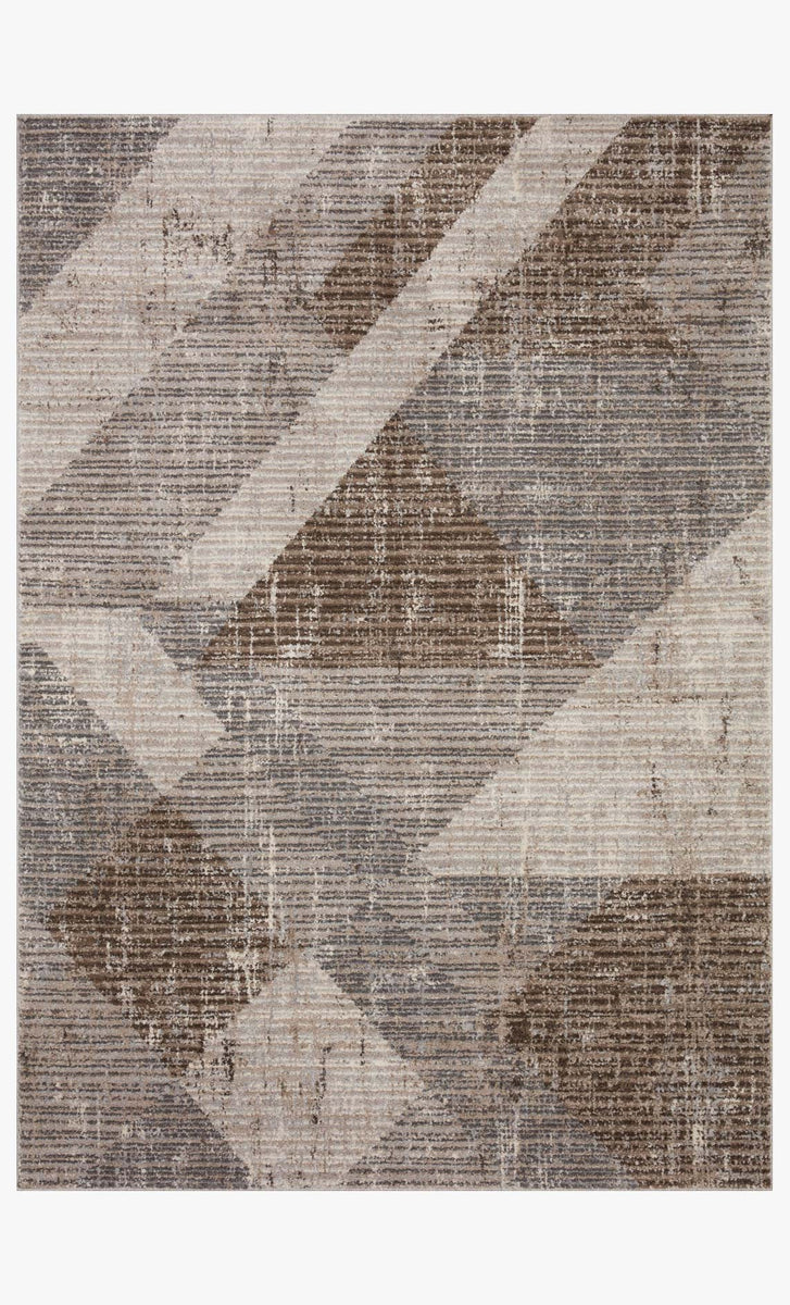 AUS-04 STONE / BARK & Loloi Rugs