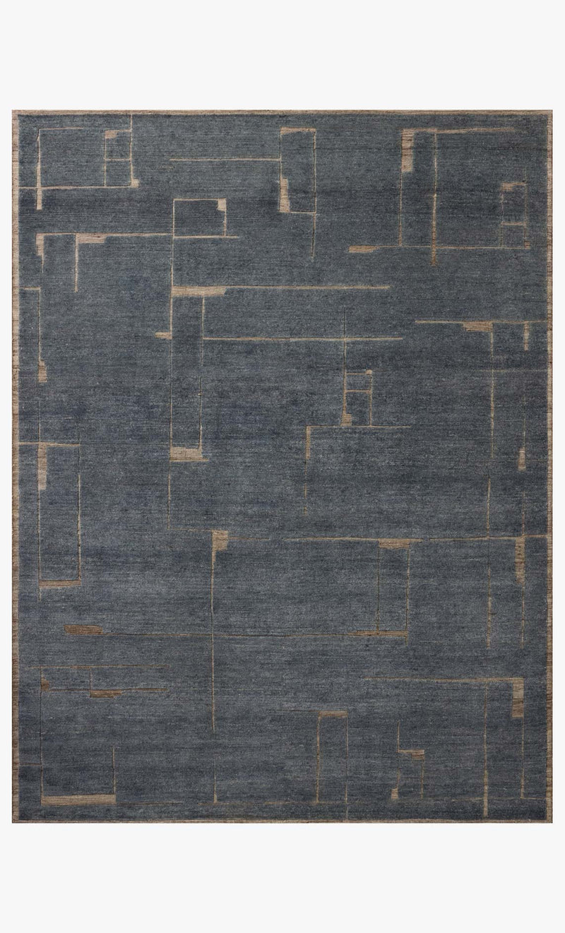 BEC-03 BIRCH / DENIM | Loloi Rugs