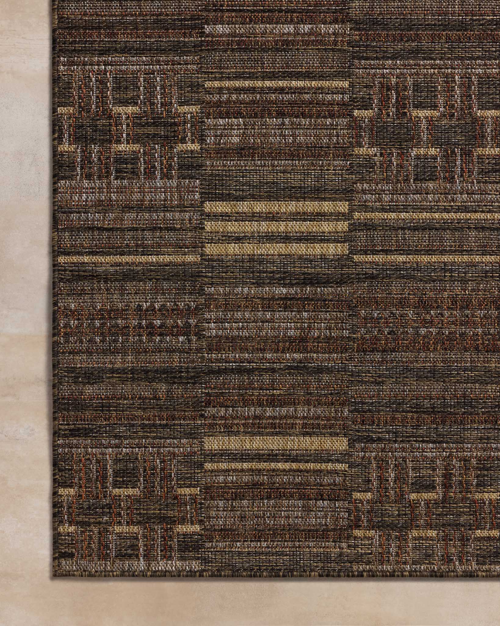 BIR-01 SPICE / TOBACCO & Loloi Rugs