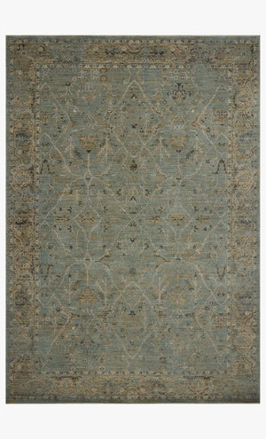 BRR-02 AQUA / OLIVE | Loloi Rugs