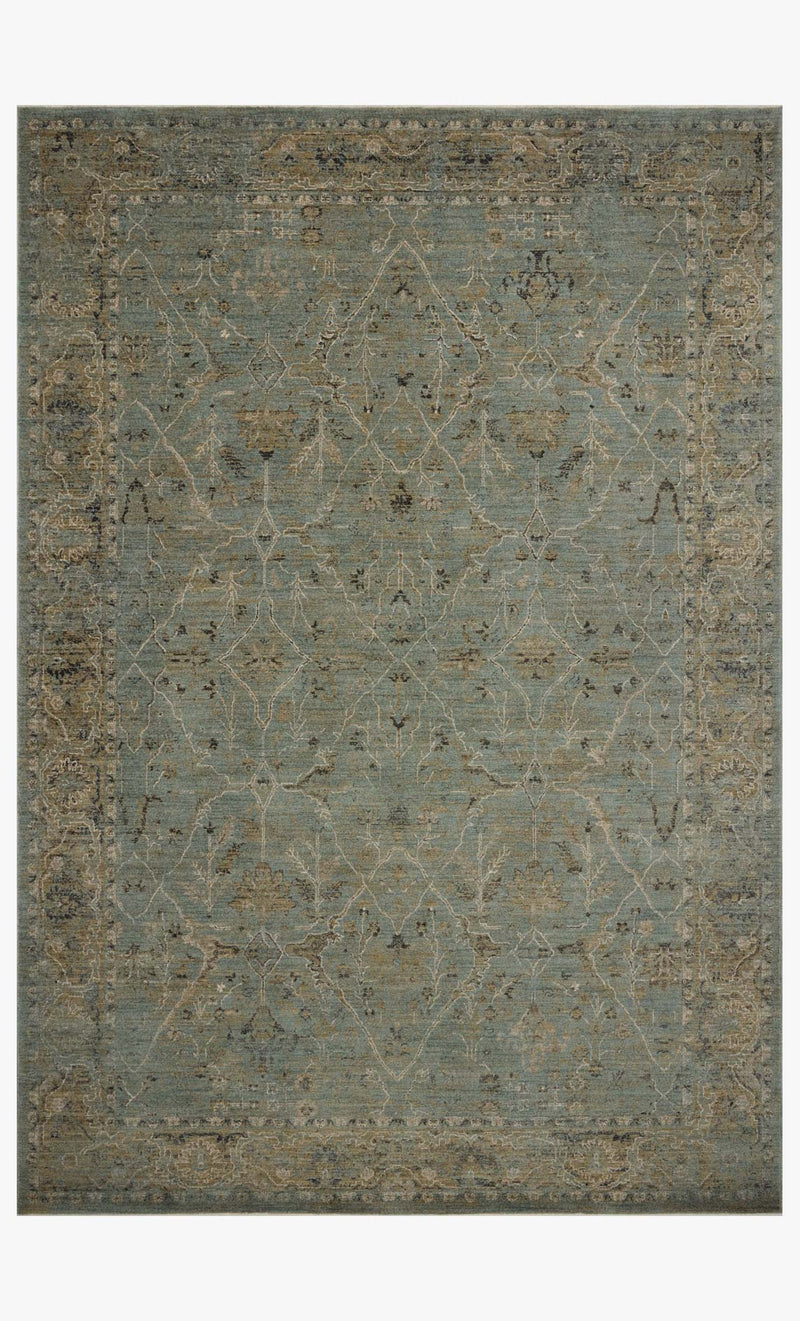 BRR-02 AQUA / OLIVE | Loloi Rugs