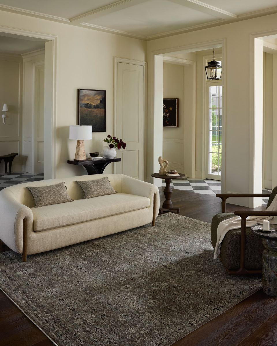 BRR-06 BARK / LAGOON & Loloi Rugs