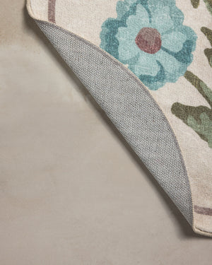 CLO-01 IVORY / BLUE