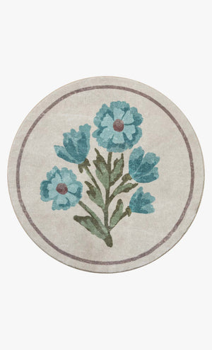 CLO-01 IVORY / BLUE