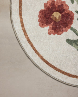 CLO-01 IVORY / RED