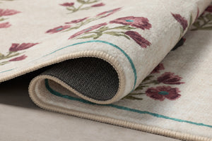 CLO-02 IVORY / PLUM