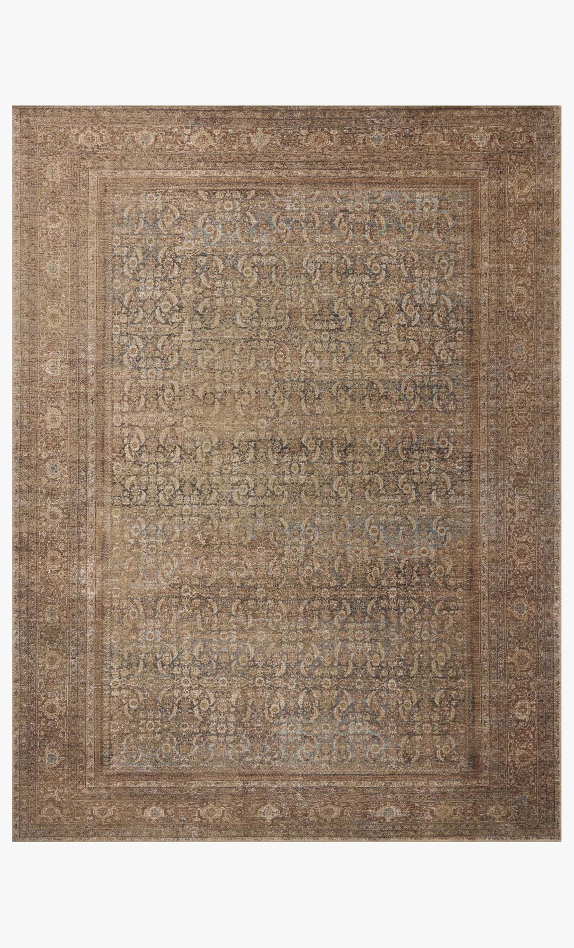 CBR-01 AL ASH / BARK & Loloi Rugs