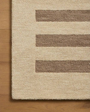 CVN-05 OATMEAL / BARK | Loloi Rugs