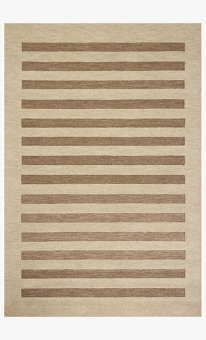 CVN-05 OATMEAL / BARK | Loloi Rugs