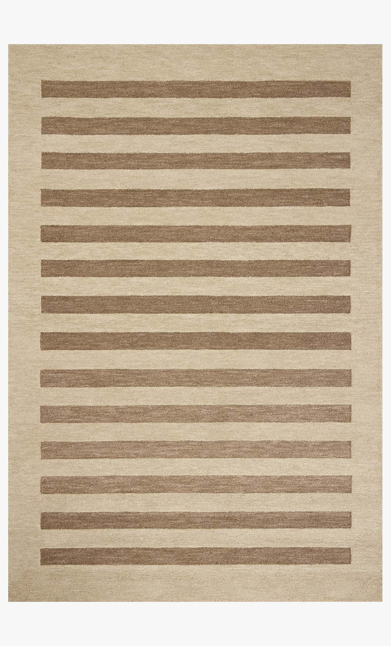 CVN-05 OATMEAL / BARK | Loloi Rugs