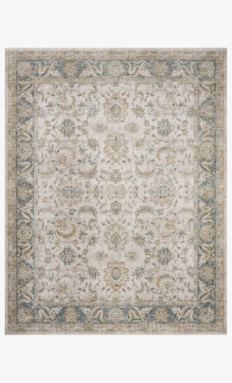 GAA-04 NATURAL / OCEAN | Loloi Rugs