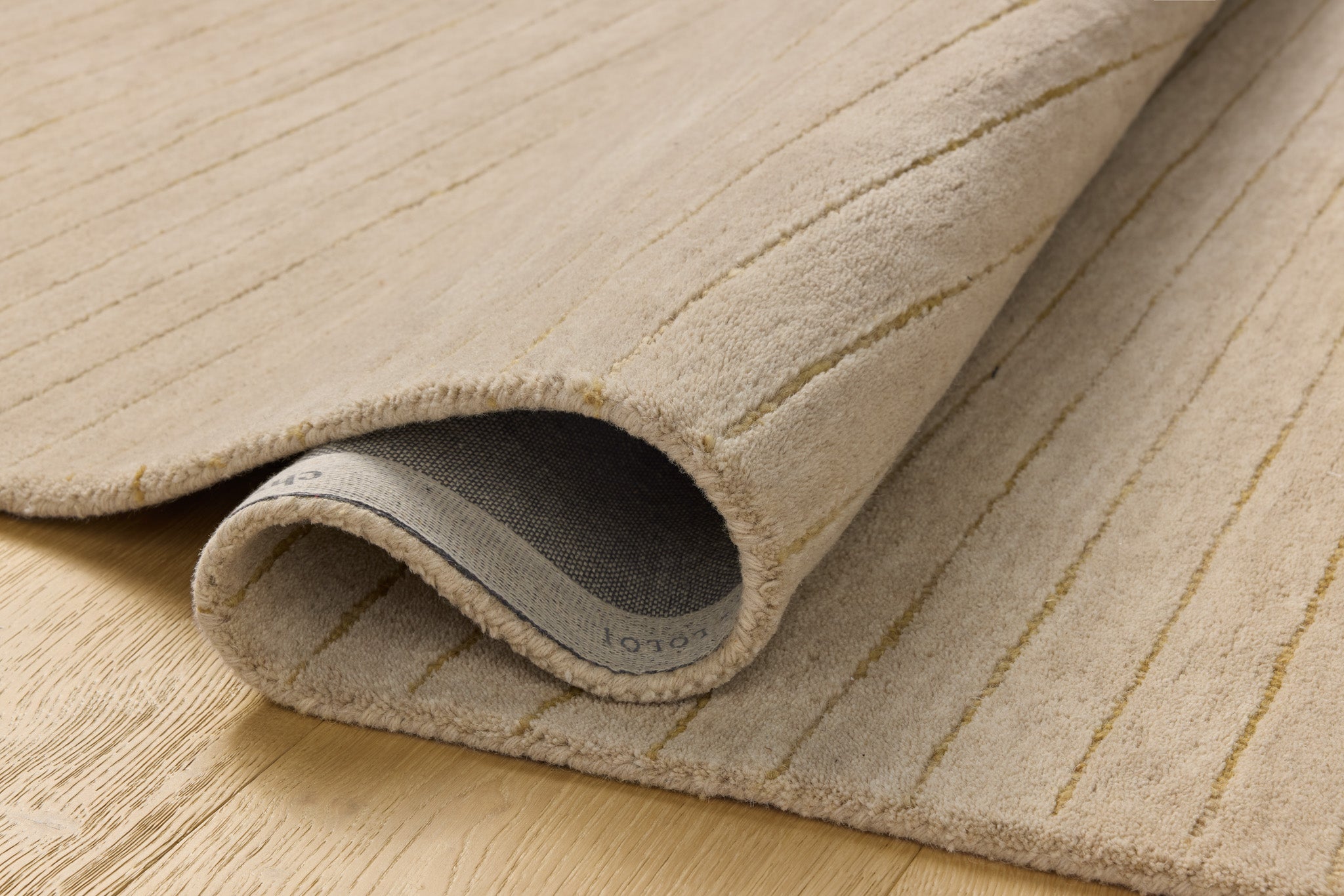 Hey Rug HEY-01 CJ BEIGE / WHEAT & Loloi Rugs