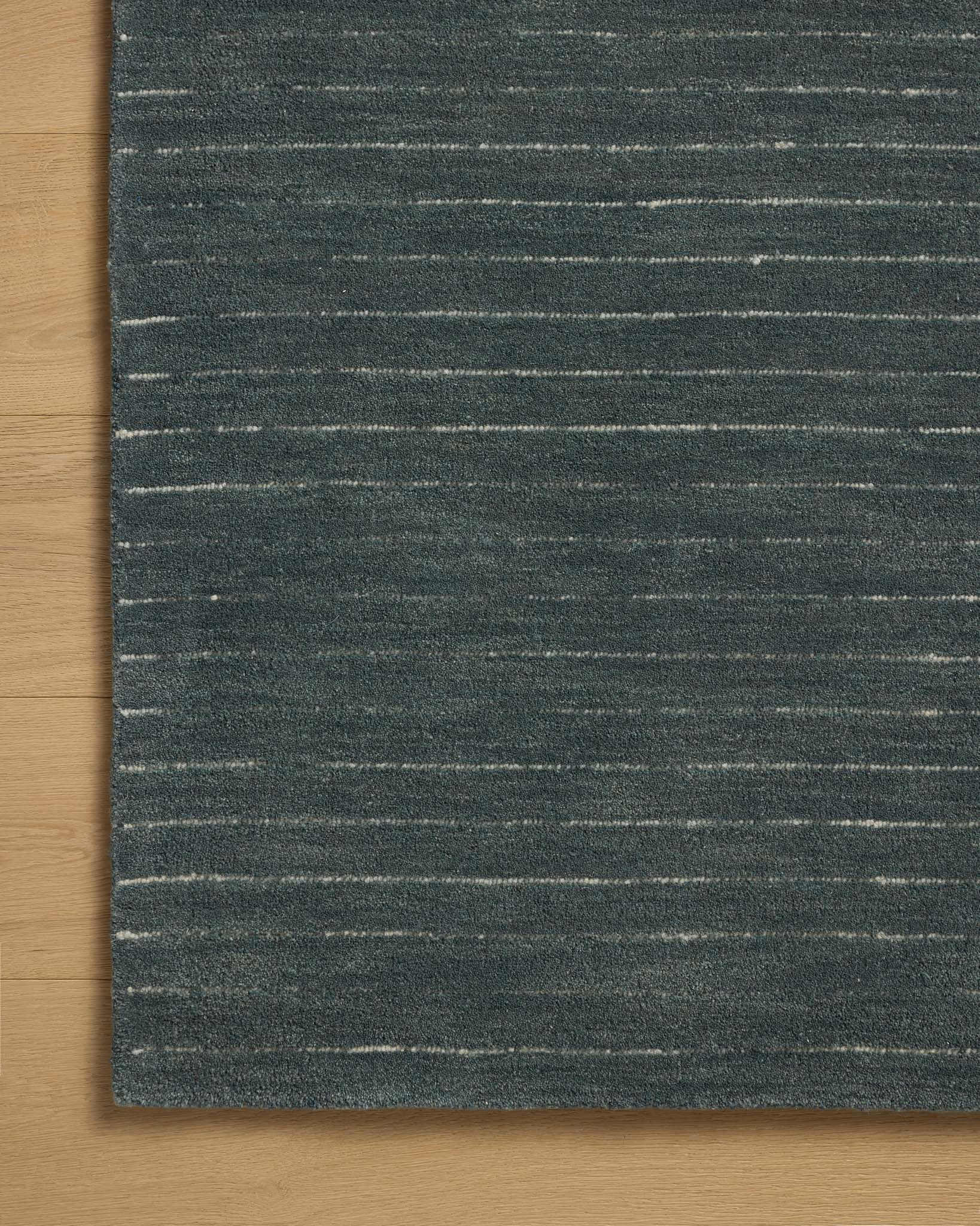 Hey Rug HEY-01 CJ DENIM / IVORY & Loloi Rugs