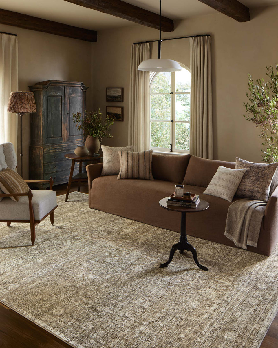HON-01 AL KHAKI / BEIGE & Loloi Rugs