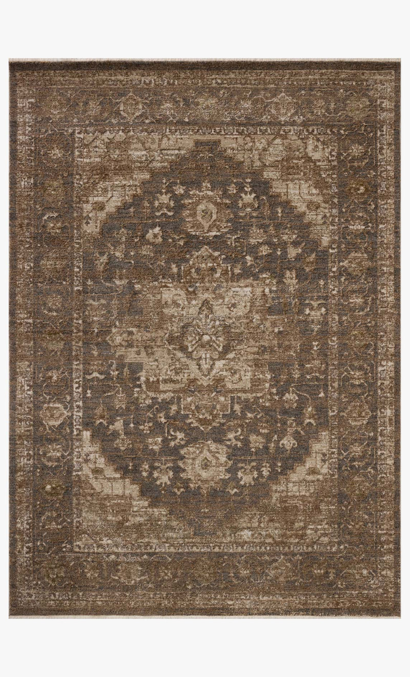 HYD-03 CHARCOAL / MOCHA | Loloi Rugs