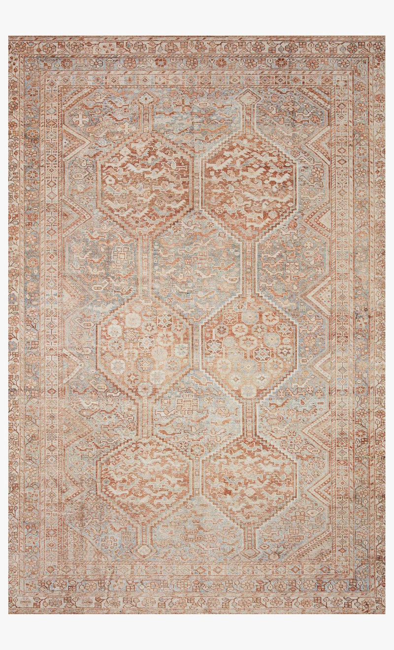 JUL-04 CJ TANGERINE / MIST | Loloi Rugs
