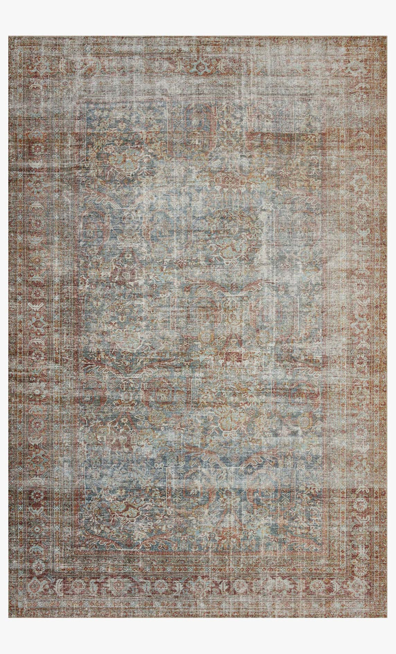 JUL-05 CJ LAGOON / BRICK | Loloi Rugs