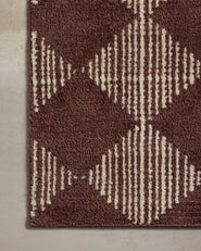 LAW-01 PLUM / IVORY Corner