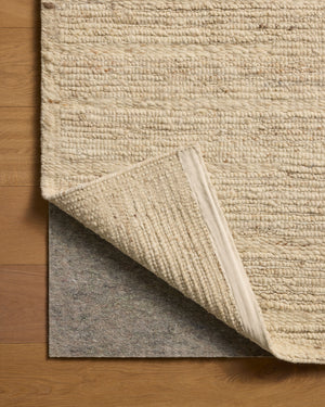 Honette Wide Stole （Natural） LNX-01 NATURAL | Loloi Rugs