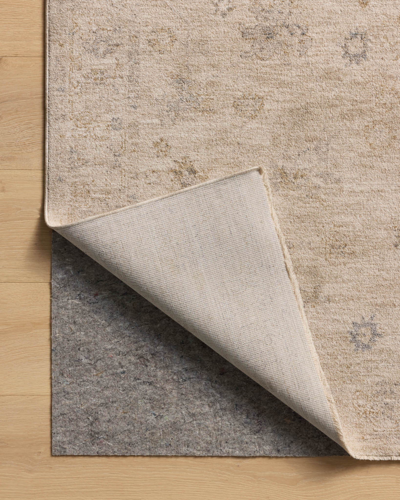 Loi Rug LOI-01 CJ OATMEAL / STONE & Loloi Rugs