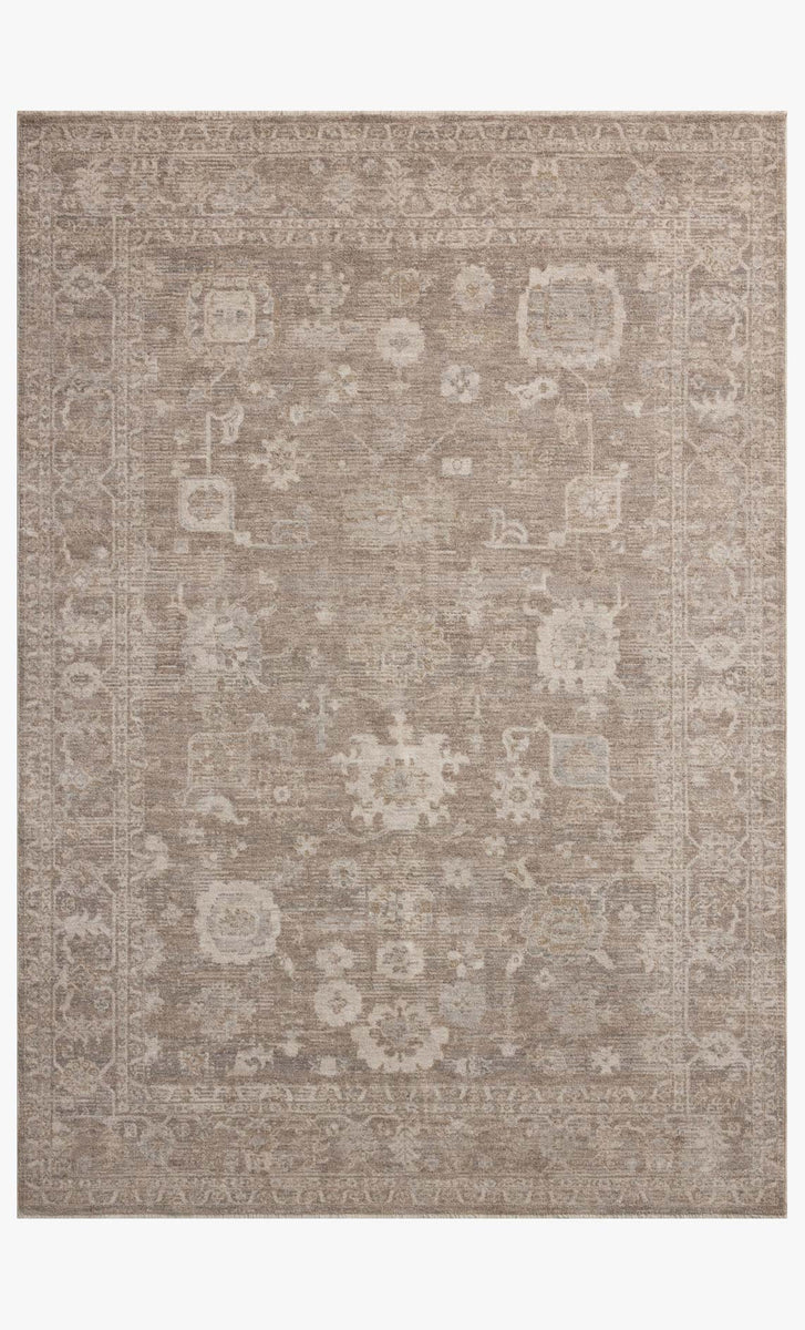 Loi Rug LOI-03 CJ TAUPE / IVORY & Loloi Rugs