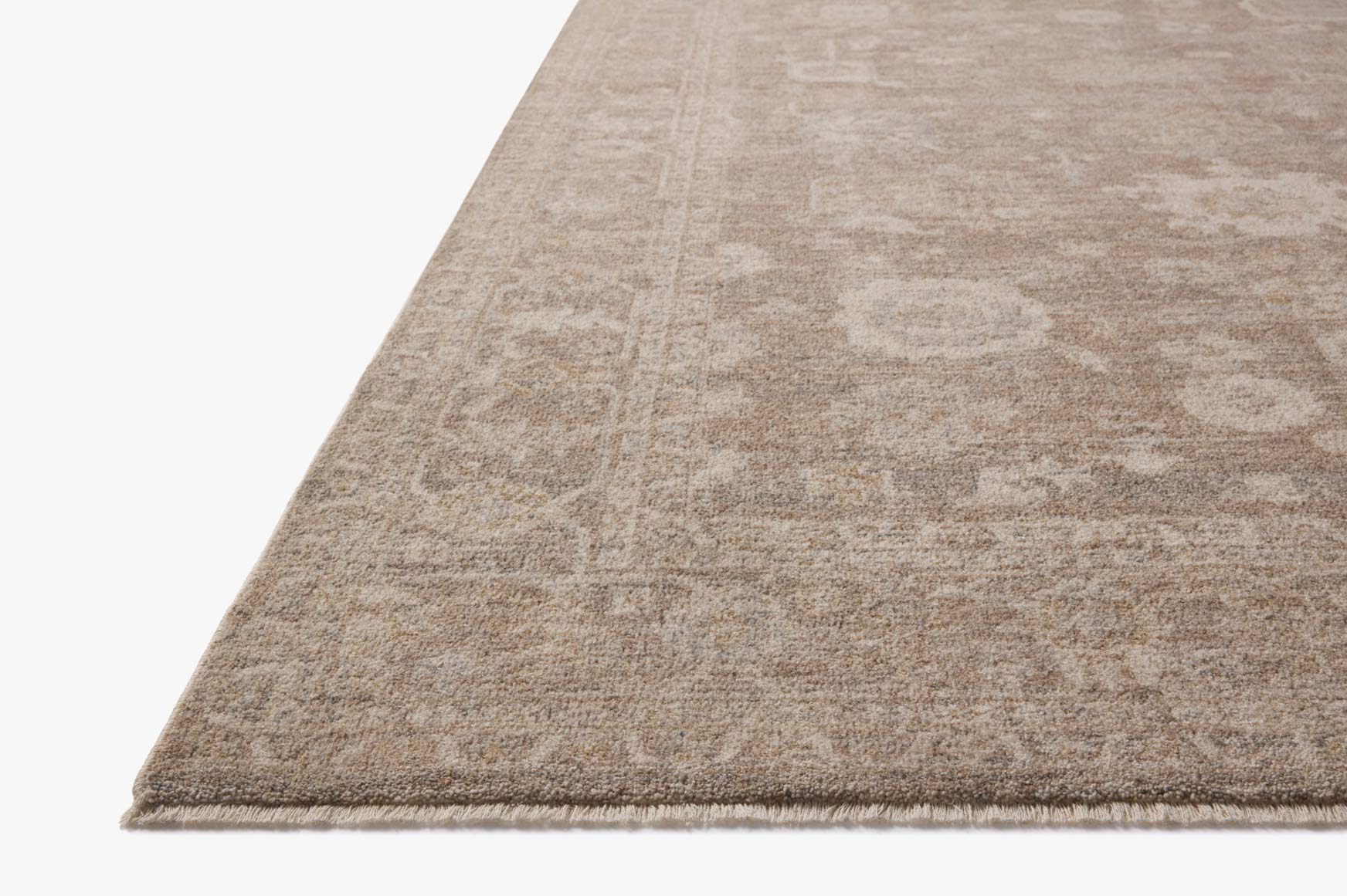 Loi Rug LOI-03 CJ TAUPE / IVORY & Loloi Rugs
