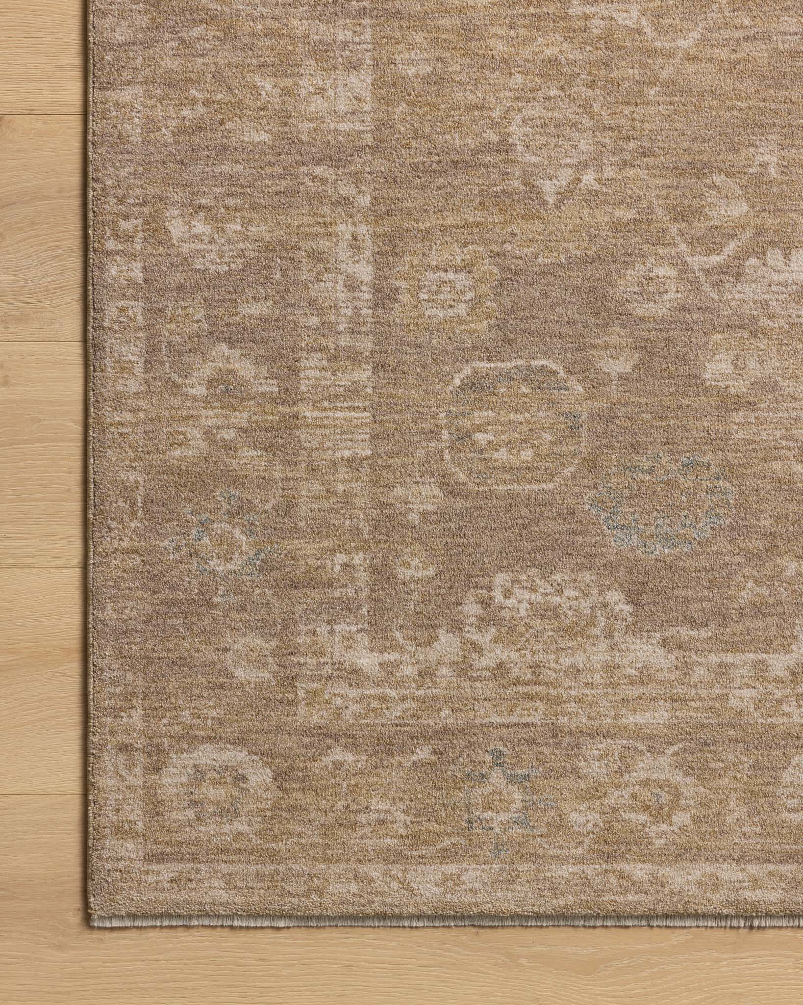 Loi Rug LOI-04 CJ TAUPE / GOLD & Loloi Rugs