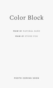 MAW-01 AL COLOR BLOCK / 02