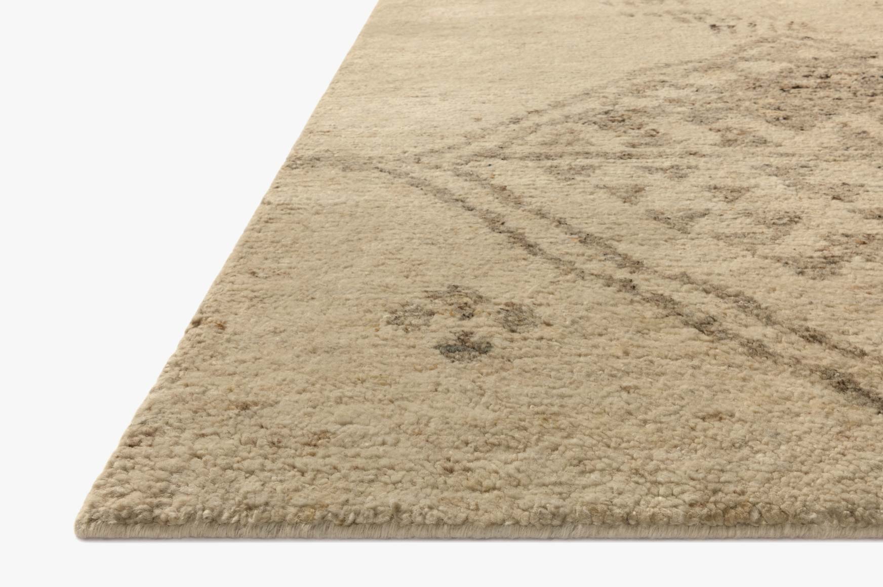MEY-01 IVORY / GREY & Loloi Rugs