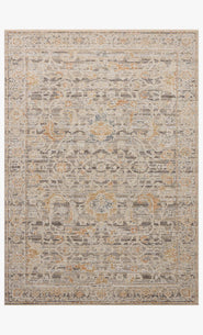 MLE-05 CHARCOAL / APRICOT