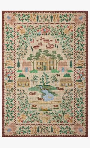 ORH-02 ANTIQUE IVORY / MULTI