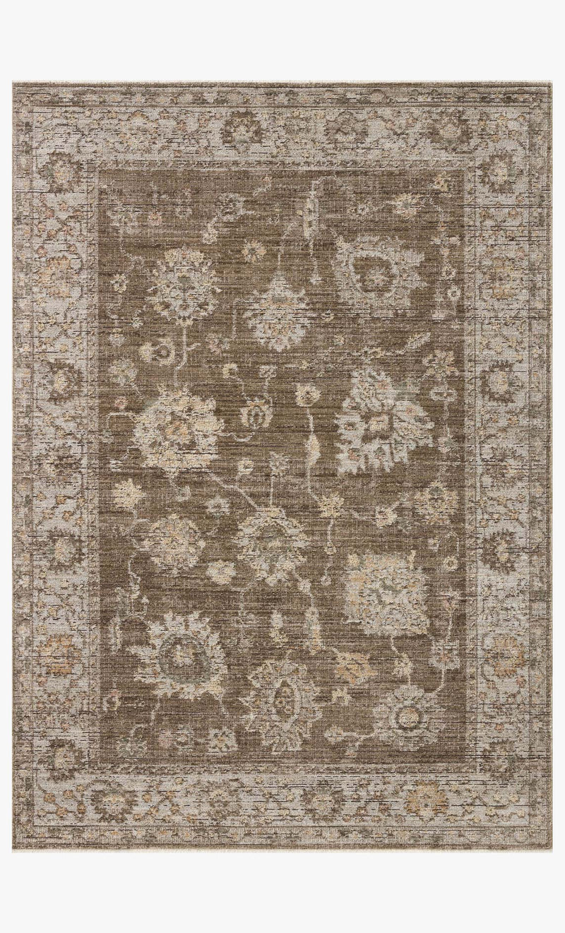 PRL-01 BARK / IVORY | Loloi Rugs