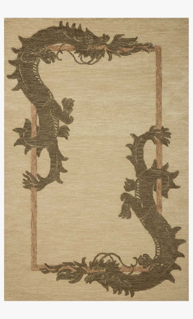 RMI-01 NATURAL / OLIVE | Loloi Rugs