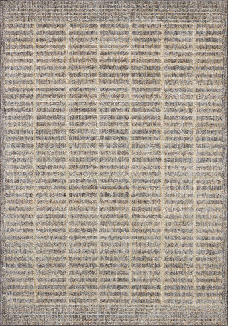 リクオー　DD−722 ROX-02 SMOKE / NATURAL | Loloi Rugs