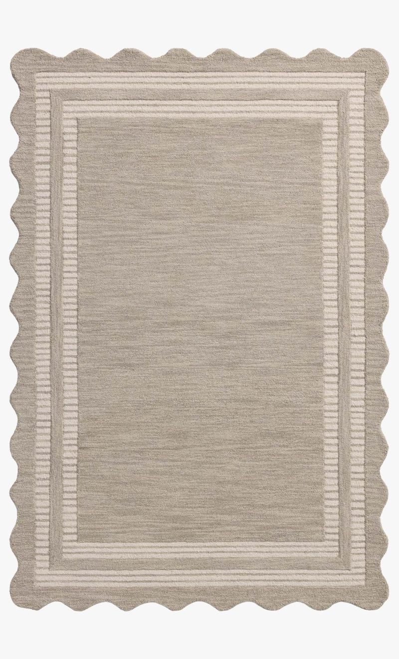 SCO-01 CJ FOG / IVORY | Loloi Rugs