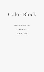 SLN-01 COLOR BLOCK / 01