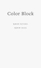 SLN-01 COLOR BLOCK / 02