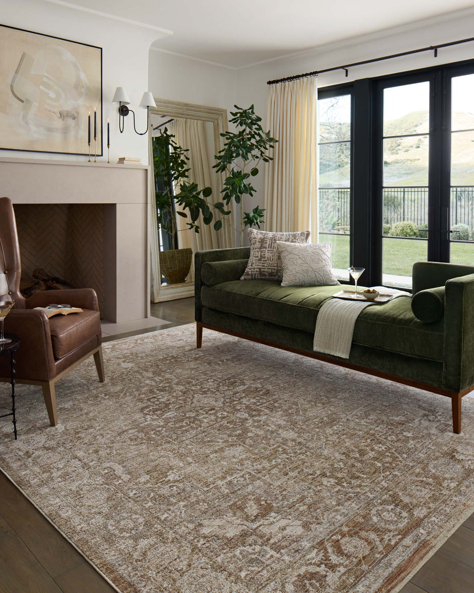TAI-01 NATURAL / CLAY | Loloi Rugs
