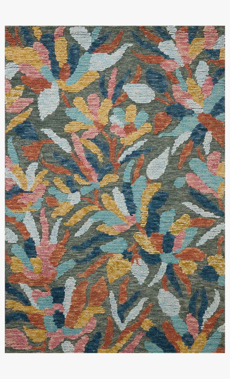 TIL-05 GREEN / MULTI | Loloi Rugs