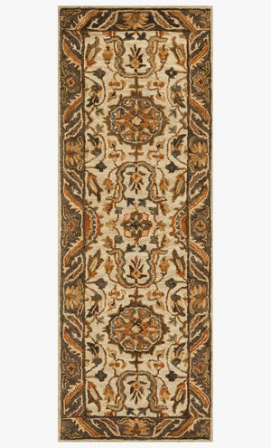 VK-02 IVORY / DK TAUPE